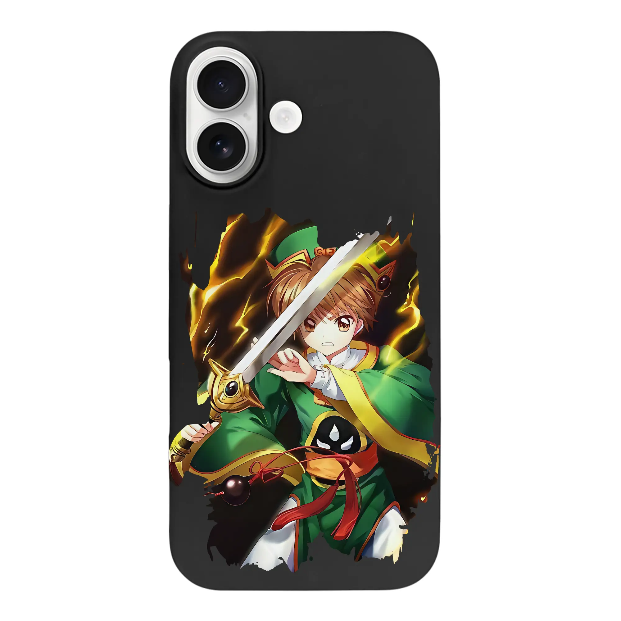 カードキャプターさくら グッズ,李小狼 - iPhone 17 シリーズ シリコンケース 薄型 耐衝撃 指紋防止 ソフトタッチカバー 精密フィット 傷防止 保護ケース iPhone 17/17 Air/17 Pro/17 Pro Max 対応